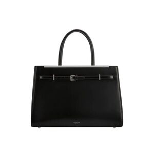Noir Leather Book Tote Bag 33